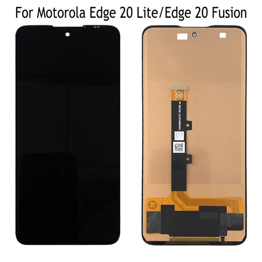 6.7" incell For Motorola Moto Edge 20 Lite LCD XT2139-1 Display Touch Screen Digitizer For Moto Edge 20 Fusion LCD Repair Parts