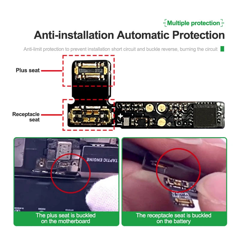 RELIFE TB-05 Battery Cable Repair Instrument Setup-free and Boot-free Adapt To Various Models for IPhone IP8G-15PM