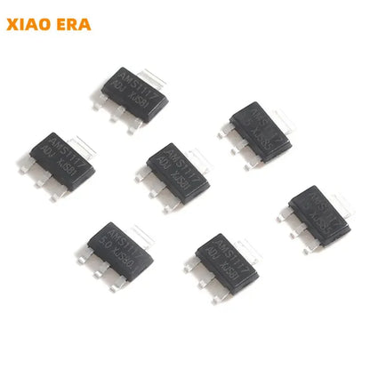 Regulador Voltaje LDO / Transistor SMD SOT-223 - Varios Modelos (BCP56, LM1117, etc.) - Lote 10 Piezas