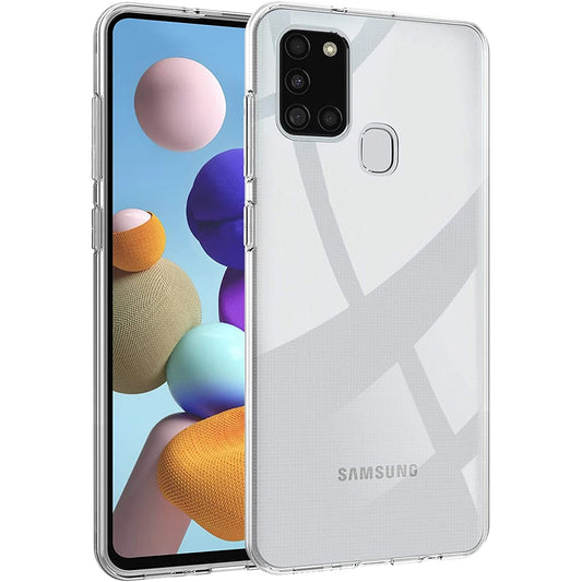 Funda Carcasa TPU Suave Transparente Anti-Golpes para Samsung Galaxy A01 Core/A11/A21/A21S/A31/A41/A51/A71