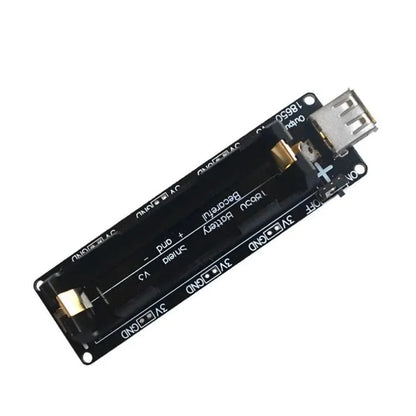 Módulo Shield Batería Litio 18650 V8 Expansión Alimentación Dual Voltaje 5V/3A + 3V/1A Micro USB Arduino/ESP32/ESP8266