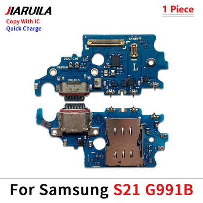 Cable Flex Conexión Placa Principal a Puerto Carga (Dock) para Samsung S20 FE 4G/S20+/S20 Ultra/S21 (Modelos G780/G98x/G991B)