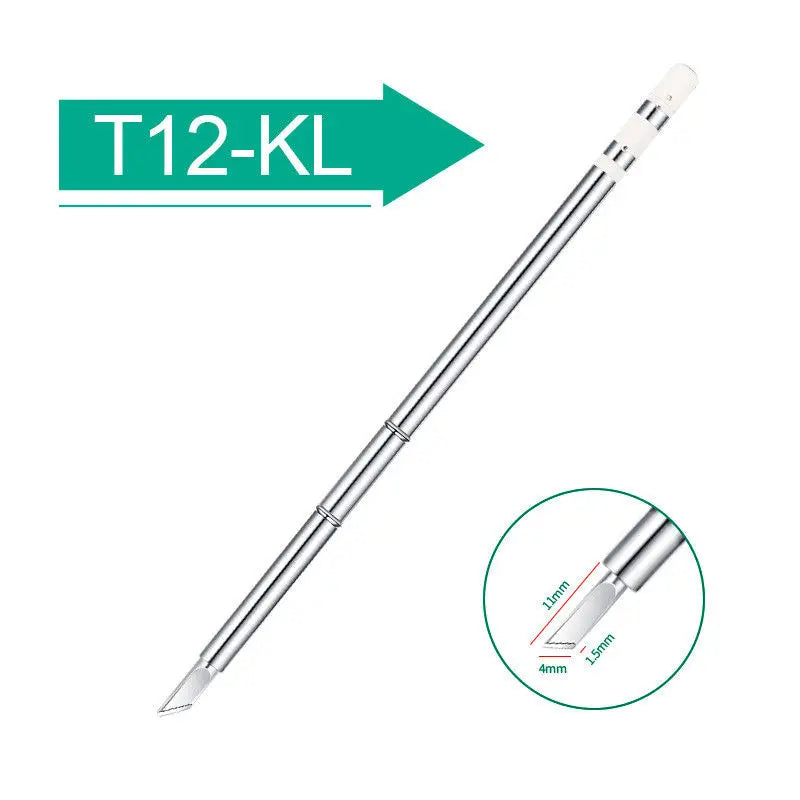 T12 Electric Copper Soldering Iron Tips T12-K B2 BC1 ILS BCF2 D16 KF For Hakko fx951 DIY Welding Head Soldering Station Kits