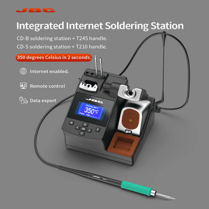 JBC Original Soldering Station CD-2SHQF Repair Mobile Phone C210 Soldering Iron Tip Intelligent Precision Station