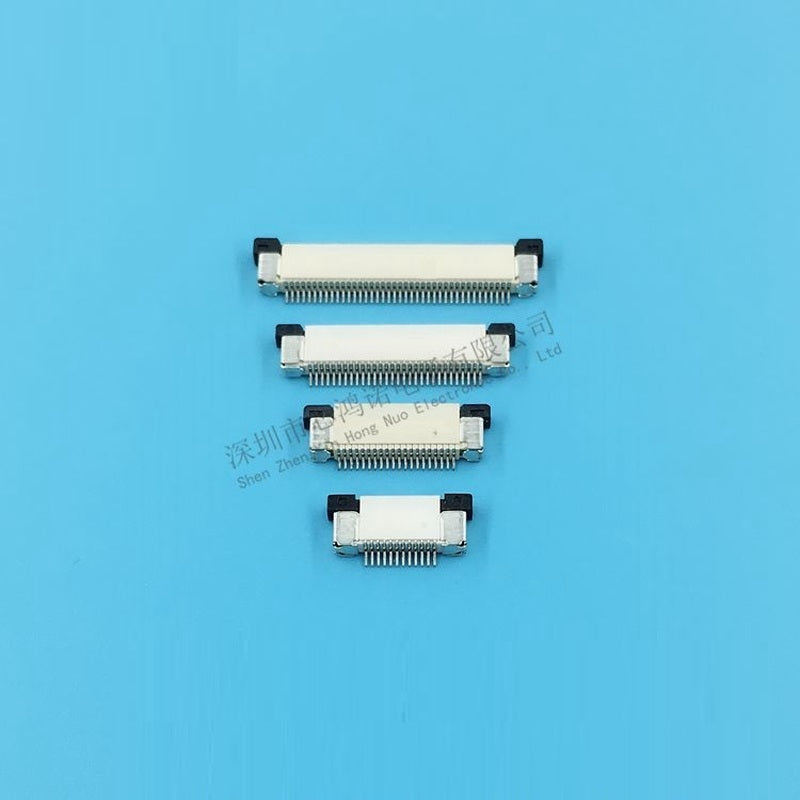 0.5mm 1.0mm Pitch Upper contact Drawer type 4P 5P 6P 7P 8P 10P 12P 14P 15P 16P 18P 20P 22P 24P 26P FPC FFC Flat Cable Connector