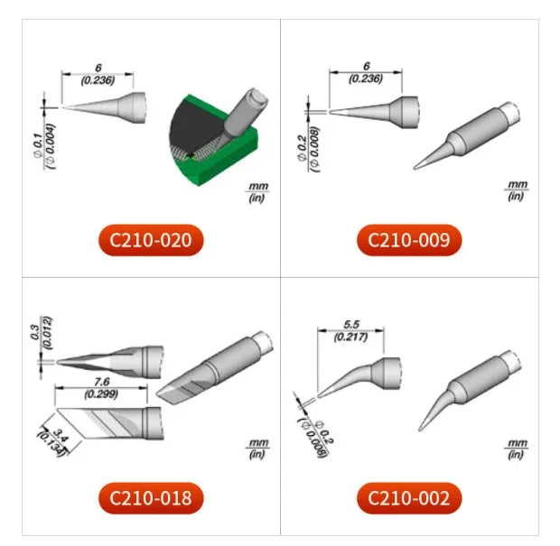 Original JBC CD-2SHQF Welding Platform Precision Integral Soldering Stations With T210-A Handle Pencil