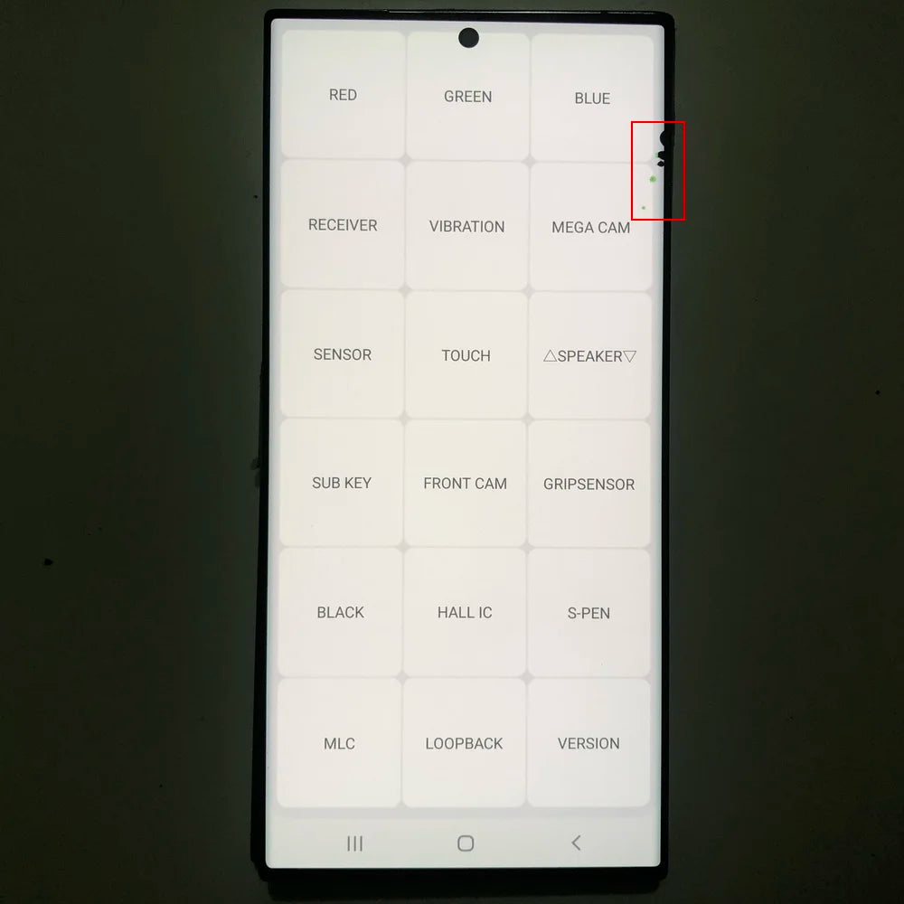 Pantalla AMOLED con Digitalizador Táctil para Samsung Galaxy S23 Ultra 5G (S918B) (Con Defecto Estético, Probada)