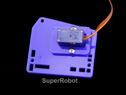 Kit Garra Brazo Robot Manipulador Mecánico Acrílico 4-DOF (Desarmado, para SG90/MG90S) Arduino STEAM