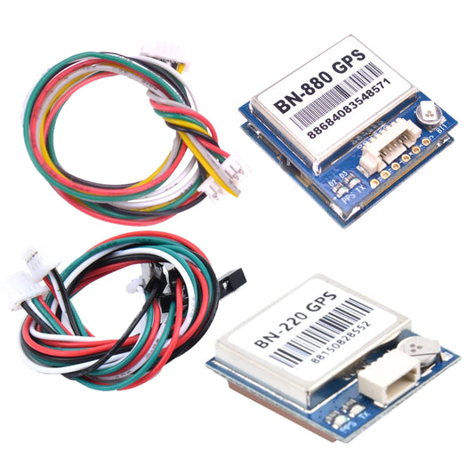 Módulo Antena GPS/GLONASS BN-880 / BN-220 con Cables para Drones RC Racing FPV Quadcopter