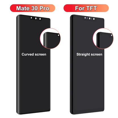 For HUAWEI Mate 30 Pro For Mate30Pro Tested LIO-L09 L29 AL00 LCD Display Touch Screen Digitizer Assembly Replacement