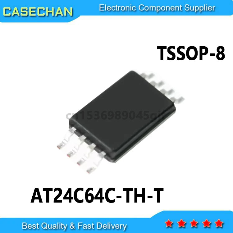 Lote 1 Pcs EEPROM AT24C64C (24C64 / 64C) 64Kbit TSSOP-8 Original