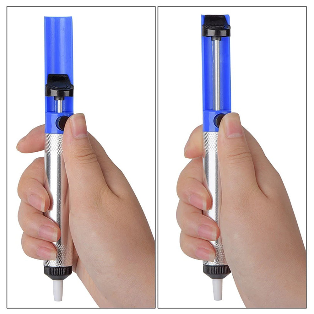 Pluma Succión Estaño Eléctrica AC 110V/220V (Cautín 30W) Máquina Desoldadora Succión Vacío PCB Herramienta Soldadura