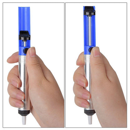 Pluma Succión Estaño Eléctrica AC 110V/220V (Cautín 30W) Máquina Desoldadora Succión Vacío PCB Herramienta Soldadura