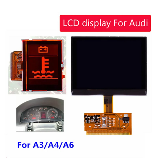 Pantalla LCD Display para Cluster VDO (Audi A3/A4/A6) - Repuesto Píxel Dashboard (Herramienta Diagnóstico OBD2)
