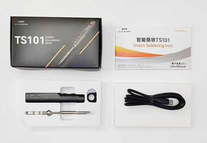 Original TS101 Portable Soldering Iron TS-BC2 PD3.1 90W TS100 Upgrade Adjustable Temperature Digital
