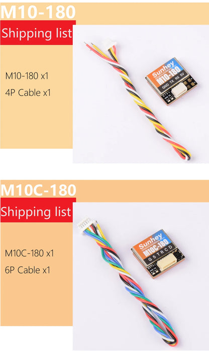 Módulo GPS CCRC Mini M10-18 / M10C-18 (10ª Gen) con Antena Cerámica y Compás Integrado para Drones FPV Freestyle Largo Alcance