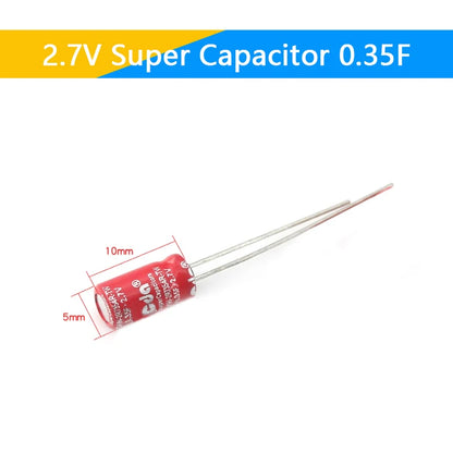 Supercapacitores Farad 2.7V - Varios Valores (0.5F a 60F)