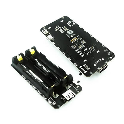 Módulo Shield Batería Litio 18650 V8 Expansión Alimentación Dual Voltaje 5V/3A + 3V/1A Micro USB Arduino/ESP32/ESP8266