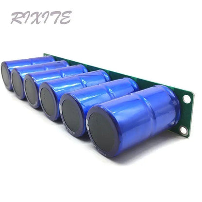 Módulo Supercapacitor Automotriz 16V 83F (6x 2.7V 500F) con Placa Protección