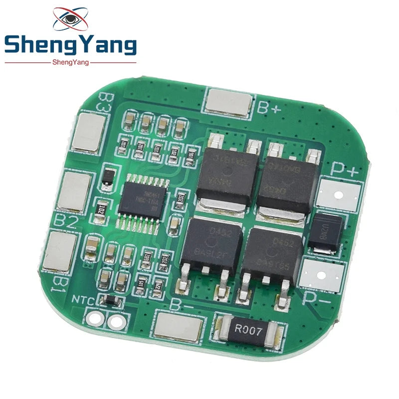 1/5PCS 4S 14.8V / 16.8V 20A peak li-ion BMS PCM battery protection board bms pcm for lithium LicoO2 Limn2O4 18650 li battery