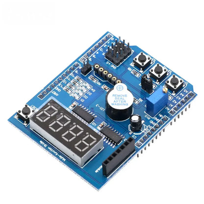 Kit Placa Expansión Todo-en-Uno para Arduino UNO R3/Mega2560 (Control Servo, Shield Bluetooth, Módulos Educacionales)