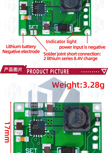 1~10PCS TP5100 double single lithium battery charge management compatible 2A rechargeable lithium plate