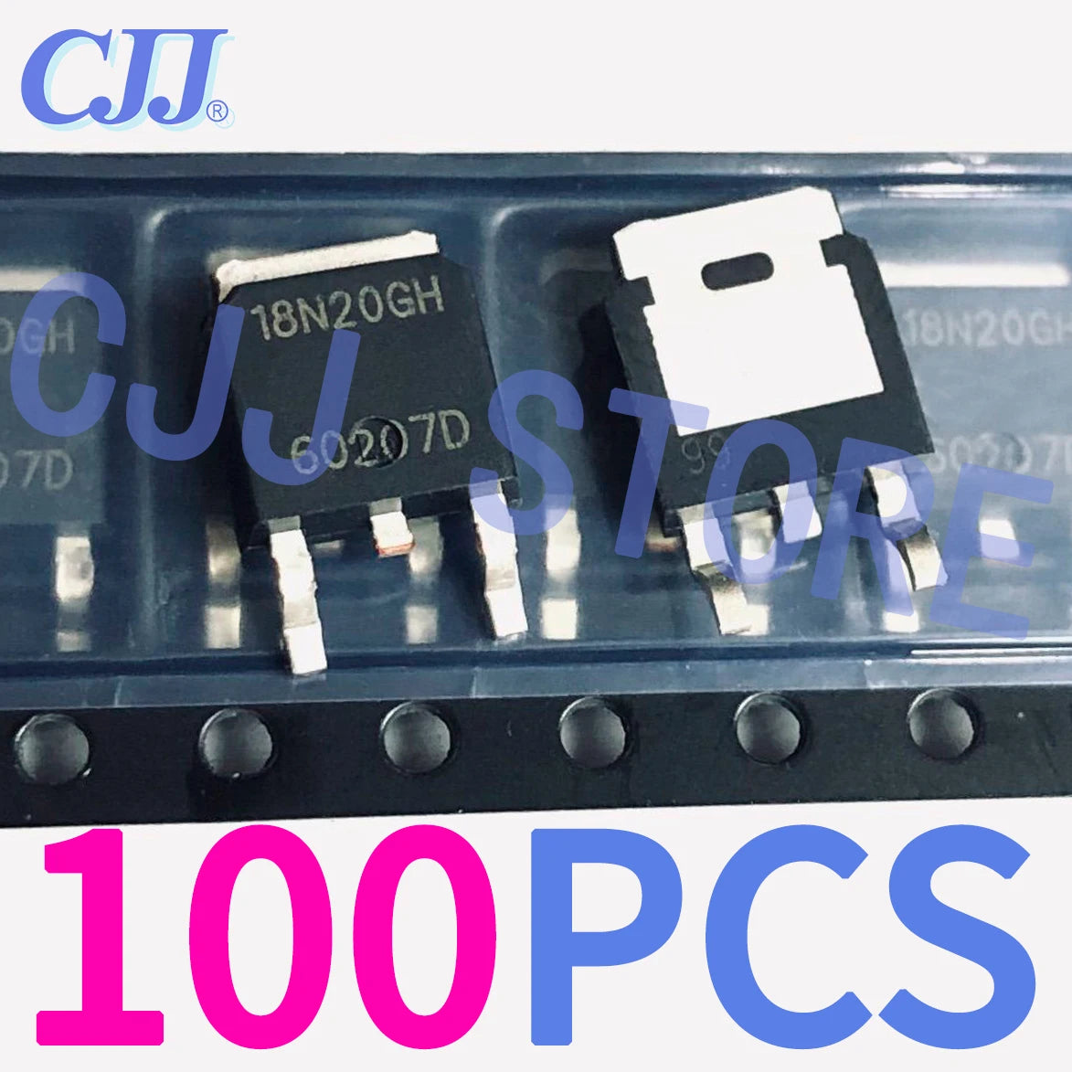 MOSFET N-Channel AP18N20GH (Marcado 18N20GH) SMD TO-252 - Lote 1-500 Piezas