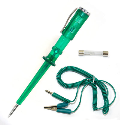 Pluma Tester Voltaje Circuito Universal Auto/Camión con Display Digital y Luz - Accesorio Reparación