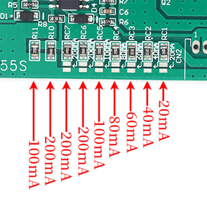 Placa Driver Backlight LED Universal CA-255S 10-48" Inverter Boost Módulo Step-Up
