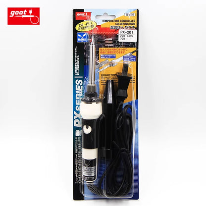 Original Japan GOOT PX-201 TQ-95 HAKKO 980 981 Fast Thermal Electric Soldering Iron Input Voltage 220~240V