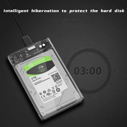 Carcasa Externa USB 3.0 a SATA III para Disco Duro HDD/SSD 2.5" Caja Harddisk