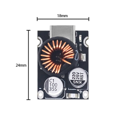 Módulo Carga Rápida 65W Soporta PD3.1(PPS)/QC2.0/QC3.0/FCP/SCP/AFC Interface USB-C Protocolo Rápido