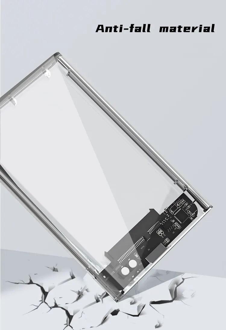 Carcasa Externa USB 3.0 a SATA III para Disco Duro HDD/SSD 2.5" Caja Harddisk