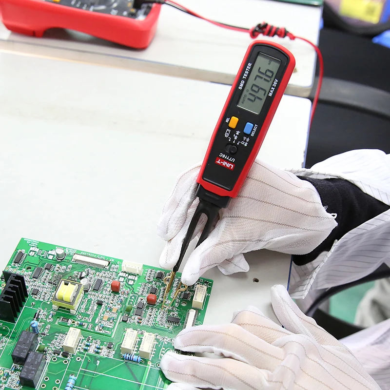 Tester SMD UNI-T UT116C / UT116A - Medidor Rotable Resistencia, LED, Diodo, Batería, Capacitor