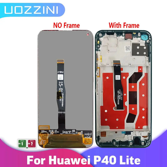 For Huawei P40 Lite JNY-LX1 LCD Display 10 Touch Screen Replacement For Nova 7i JNY-LX2, P 40 Lite Lcd Screen Nova 6 SE  Display