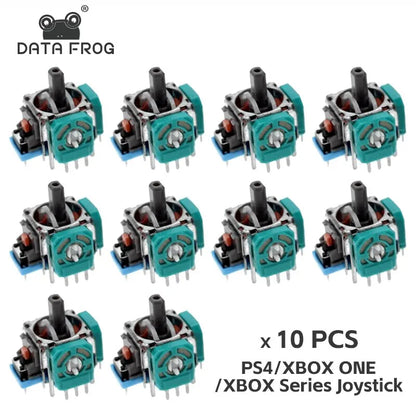 Joystick Analógico 3D DATA FROG Repuesto para Control PS5/PS4/Switch Pro/Xbox One Thumbstick Reparación Accesorios (2023)