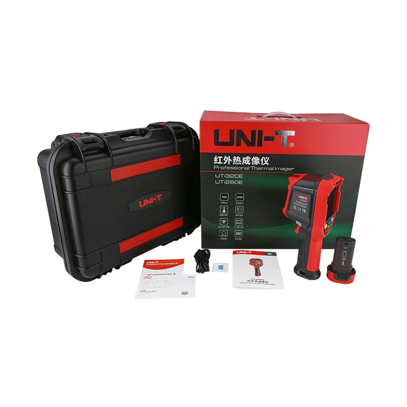 Termógrafo Infrarrojo UNI-T UTi320E / UTi260E Alta Resolución - Cámara Térmica Portátil Detección PCB/Calefacción Suelo