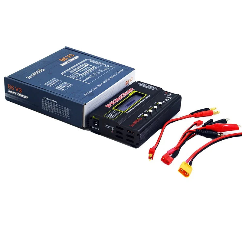 iMAX B6 V3 80W 6A Battery Charger LiHv Lipo NiMh Li-ion Ni-Cd Digital RC Charger Lipro Balance Charger Discharger 15V 6A Adapter