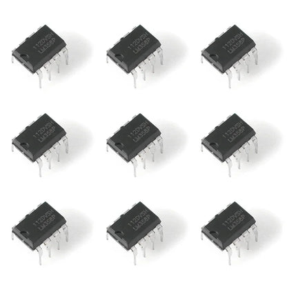 Lote 10/50 Pcs Amplificador Operacional LM358P (LM358) DIP-8 Chip IC Kit