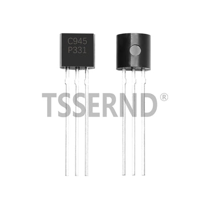 Kit 200 Pcs Transistores BJT PNP/NPN (10 Valores: A1015, BC327, BC337, C1815, S8050, S8850, 2N2222, 2N2907)