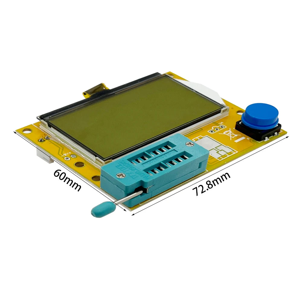 Tester Transistor LCR-T4 (Nuevo, Alta Calidad) - Medidor ESR, Diodo, Triodo, Capacitancia, SCR, Inductancia