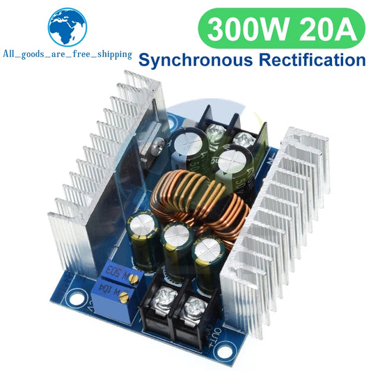 Módulo Convertidor Buck DC-DC 300W 20A Step-Down Corriente Constante Driver LED