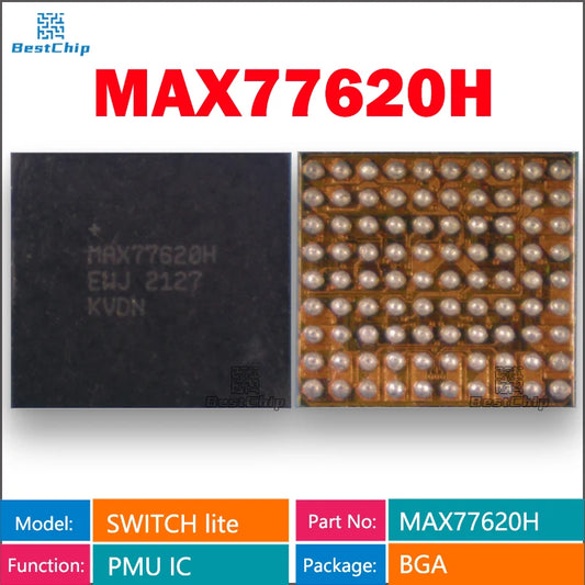 Circuito Integrado (IC) Alimentación PMIC MAX77620H (MAX77620HEWJ) para Nintendo Switch Lite (2-20 Unidades)
