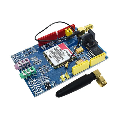 Kit Placa Módulo Transmisión Datos Inalámbrica GSM/GPRS SIM900A / SIM900 Mini V4.0 con Antena (Refurbished, C83 AEAK)