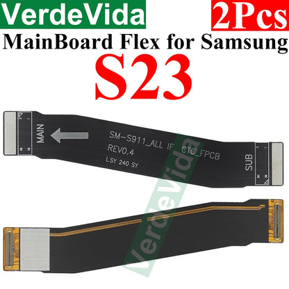 Cable Flex Conexión Placa Principal a Pantalla LCD para Samsung Galaxy S20-S24 Ultra/Plus (Varias Series, 2 Unidades)