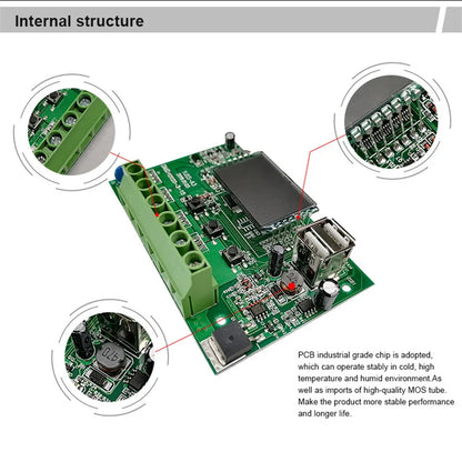 Controlador Carga Solar PWM 10A 12V/24V Control Luz/Tiempo Auto Dual USB LCD