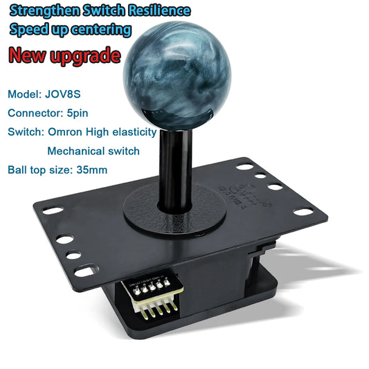 Ejes Palanca Joystick Arcade Mecánicos Silenciosos Qanba Gravity (JOV8S/JCV8) Accesorios DIY Rápidos