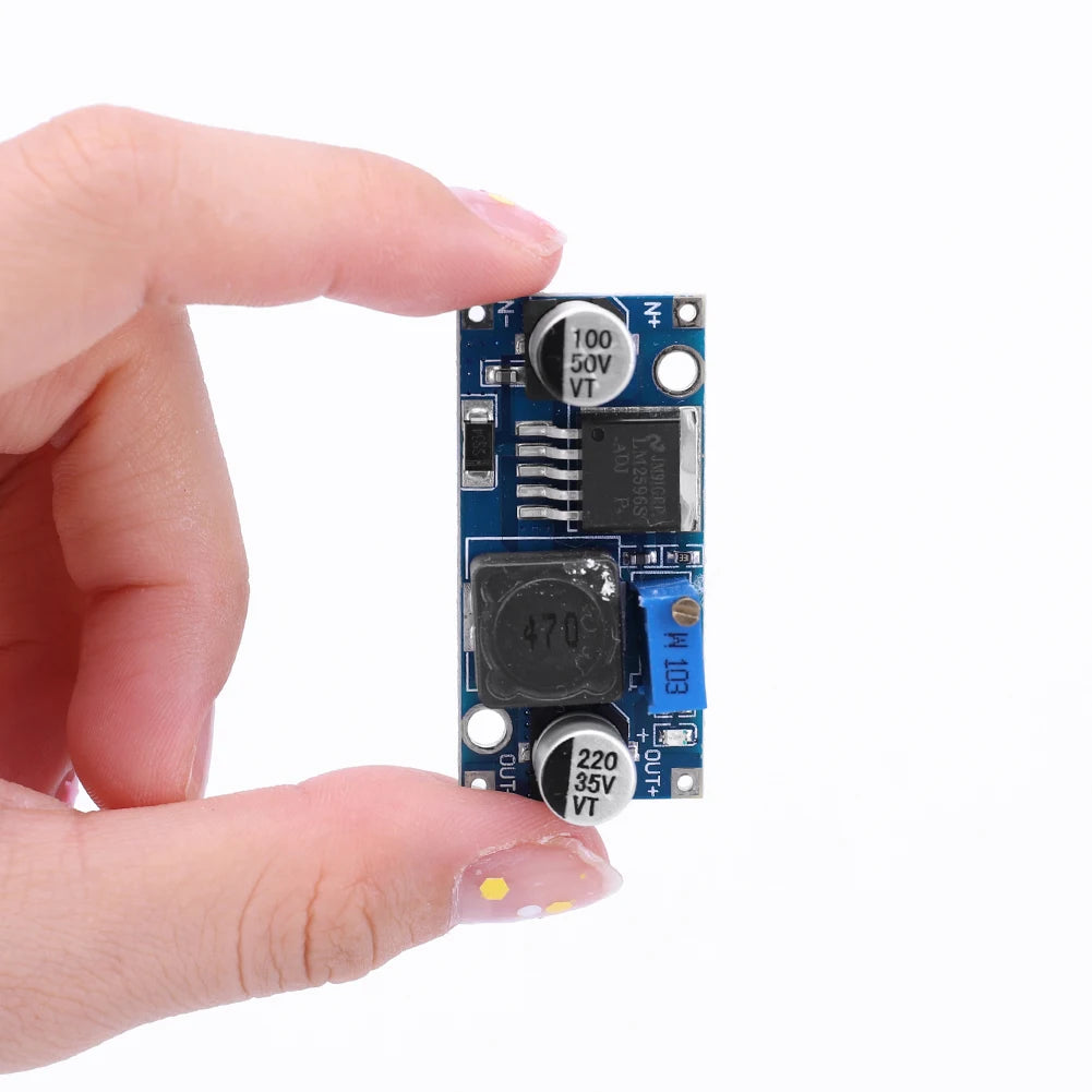 Lote 1/10 Pcs Módulo Convertidor Buck LM2596 DC-DC 3A Ajustable Step-Down 24V/12V/5V/3V