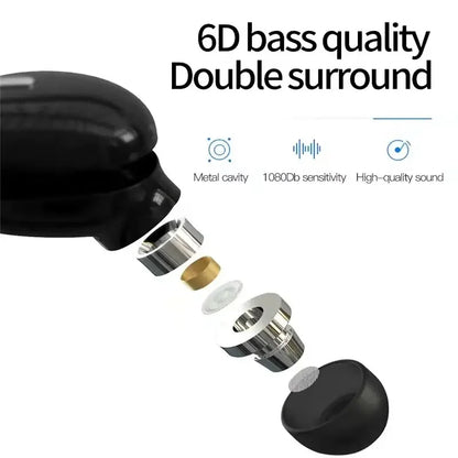 Auricular Inalámbrico X9 Bluetooth 5.0 con Micrófono (Single In-Ear Deportivo, Sonido Estéreo) para Xiaomi/Huawei