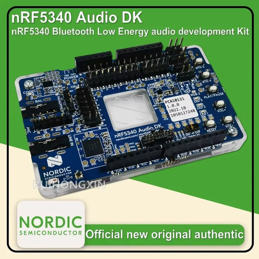 Kit Desarrollo Audio Bluetooth LE NRF5340 DK con DSP CS47L63 y PMIC NPM1100 Nordic